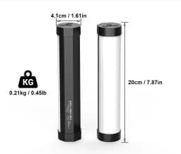 LUXCEO V8 Portable RGB Video Light Gamer Lamp 2000mAh Photo Video Shooting Selfie Lighting Fill-in Lights for Vlog/YouTube