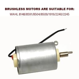 8000RPM 3.7V Brushless Powerful Motor for Men's Professional Hair Clipper Wahl 8148/8591/8504/1919/8509 Trimmer Accessories