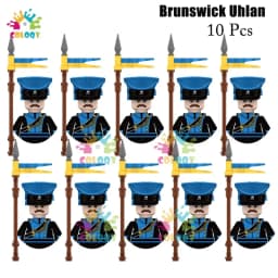 Kids Toys 22/10 Pcs Napoleonic Wars Military General Soldier Building Blocks Imperial Navy Figures Toys For Kids Birthday Gifts