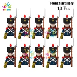 Kids Toys 22/10 Pcs Napoleonic Wars Military General Soldier Building Blocks Imperial Navy Figures Toys For Kids Birthday Gifts