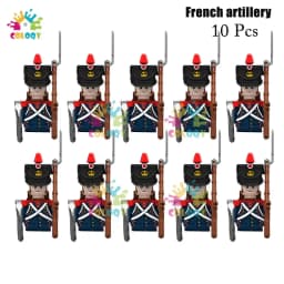 Kids Toys 22/10 Pcs Napoleonic Wars Military General Soldier Building Blocks Imperial Navy Figures Toys For Kids Birthday Gifts