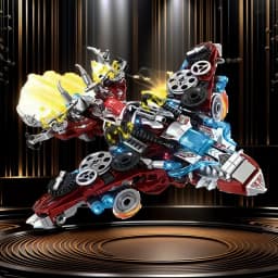 2IN1 Jurassic Mechanical Indominus Rex Dinosaur World Model Building Blocks City Fighter Dino Park Bricks Children Toy