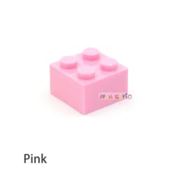 300pcs Thick 2x2 Dots DIY Building Blocks Figures Bricks Educational Creative Plastic Toys for Children Compatible With 3003
