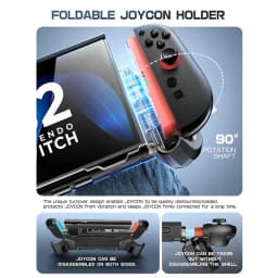 Dockable Case For Nintendo Switch 2 2025 SUPCASE Blade Series TPU Grip Protective Cover Compatible with Joy-Con Controller