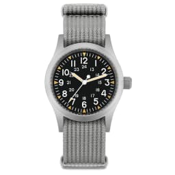Militado ML05 Military Watch VH31 Sweep Movement Domed Sapphire Crystal Wristwatch High Clear AR Coating 38mm Vintage Watches