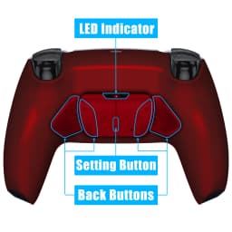 eXtremeRate Programable RISE4 V3 Remap Kit for ps5 Controller BDM-030/040/050, Upgrade Board & Redesigned Back Shell & Buttons
