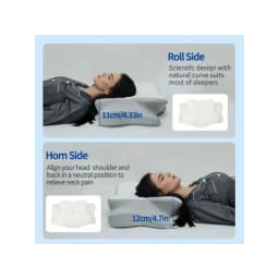 Butterfly-shaped pillow for better sleep - pillow core for home use, suitable for adults, multi-functional side-sleeping pillow