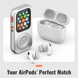 RePod Aluminum Alloy Protective Case for Apple Watch Series 7/8/9, Apple Watch Case with Click Wheel Design