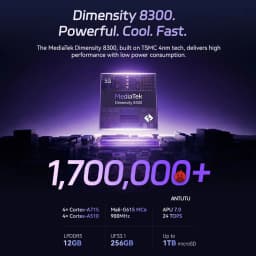 ALLDOCUBE iPlay 80 mini Ultra Gaming Tablet 8.8'' 2.5K 144Hz Dimensity 8300 20GB RAM 256GB ROM Android 16 7200mAh 5G LTE Tablet