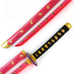 104cm Bright Katana LED Light Sword Kimetsu No Yaiba Anime Cosplay Props Real Size Japanese Katana Samurai Sabre Demon Slayer