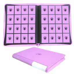1600-Pocket PU Card Binder, 16-Pocket Anti-Scratch Album, Sports Game Card Collector Book, Perfect Holiday & Birthday Gift