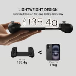 GameSir X5 Lite Game Controller for Android, iPhone 16/15, iPad mini - Hall Effect Joysticks, App Support for Mobile Gaming