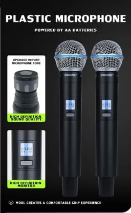 Shure GLXD4 UHF Wireless Microphone System Beta 58a Professional Handheld Dynamic Speaker for Stage Sing Voice Party