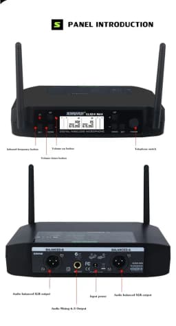 Shure GLXD4 UHF Wireless Microphone System Beta 58a Professional Handheld Dynamic Speaker for Stage Sing Voice Party
