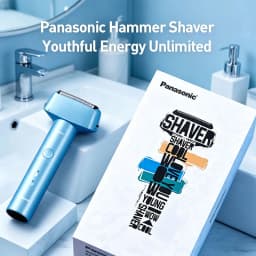 Panasonic ES-RM31 Electric Shaver Reciprocating Three Blade Full Body Waterproof Shaver Rechargeable Wet Dry Dual-Use Shaver