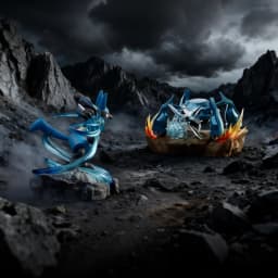 Pokemon Anime Action Figure Mega Charizard X Metagross Gardevoir Lucario Luminous Effect Collectibles Model Toy Birthday Gift