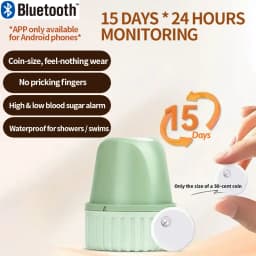 Aidex Sensor 2nd Digital Glucometer No Prick Fingers Glucose Sensor as Freestyle Blood Sugar Sensor Diabetes Sugar Test GX-01S