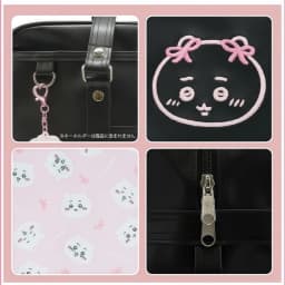 Cute Chiikawa 2026 Gift JK Uniform Inspired Large Tote Bag for Daily School Carry Anime Kawaii Cartoon Usagi Hachiware Sweetness