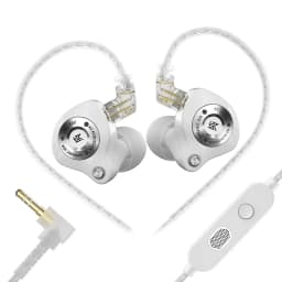 KZ EDZ HiFi Earphones In-Ear Wired Headphones with Mic Deep Bass Stereo Sound for Music Gaming EDX pro X