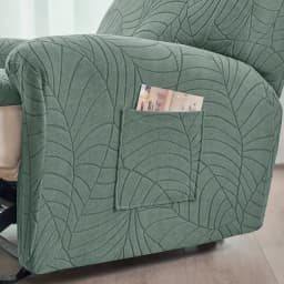Jacquard Split Recliner Sofa Covers Elastic Stretch Relax Armchair Cover Non-Slip Reclining Single Sofa Slipcovers Living Room