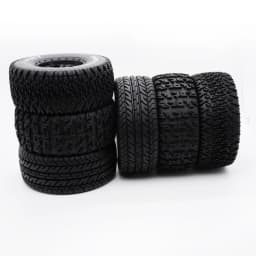 YSIDO 4pcs 110mm 1/10 Short Course Truck Tires Tyre Wheel With 12mm Hex For Slash Arrma Senton HuanQi 727 Vkar 10sc Hpi Rc Car