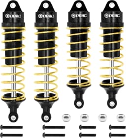 Esilun RC Oil Shock Absorber Damper for Traxxas Slash 2WD Hoss Rustler 4X4 VXL Slash 4X4 Bandit Nitro Stampede 1/10 Accessories