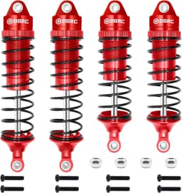 Esilun RC Oil Shock Absorber Damper for Traxxas Slash 2WD Hoss Rustler 4X4 VXL Slash 4X4 Bandit Nitro Stampede 1/10 Accessories