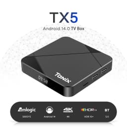 Tanix TX5 TV Box Android 14 Amlogic S905Y5 2GB 16GB 4GB 32GB 64GB Support 4K Ultra HD Dual Wifi Media Player Set Top Box