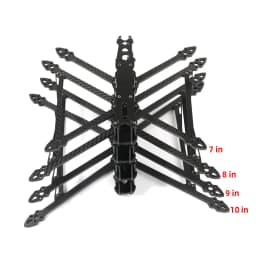 Mark4 V2 Mark 4 7inch 295mm / 8inch 367mm / 9inch 387mm / 10inch 427mm 3K Full Carbon Fiber TrueX Frame for FPV Camera Kit Done