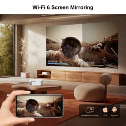 Touyinger L9W Ultra Android Projector 4K Mini Projectors Full HD Cinema Video Proyector LED Home Theater Beamer Screen Bluetooth