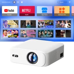 Touyinger L9W Ultra Android Projector 4K Mini Projectors Full HD Cinema Video Proyector LED Home Theater Beamer Screen Bluetooth