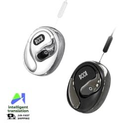 Real Time Translation Headphones 144 Languages Translator Earphones Wireless Bluetooth 5.4 Headsets for Business Office Travel