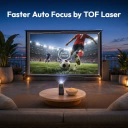 BYINTEK BOOK 1 P70X Portable Built-in Battery 4K Support 3D Wifi for Outdoor Movie Night Home Theater Projectors