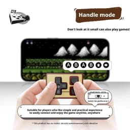 For IINE Gamebrick Mini Retro Controller/Portable Controller/Multi-Platform Compatibility/Supports Mouse Mini Controller