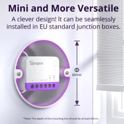 SONOFF MINI-RBS Matter Smart WIFI Curtain Switch Module for Roller Blinds Precise Percentage Control Work with Alexa Google Home
