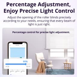 SONOFF MINI-RBS Matter Smart WIFI Curtain Switch Module for Roller Blinds Precise Percentage Control Work with Alexa Google Home
