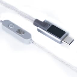 KZ M2 Cable DAC Type C OFC Silver-Plated Dual-Mic Upgraded Earphone Wire