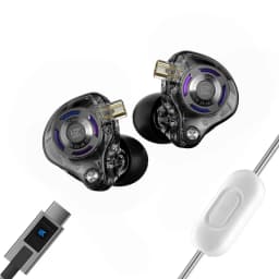 KZ Gale In-Ear Gaming Earphones E-sports Bass Metal Earbuds for Video Game Stage Live Sound Headphones