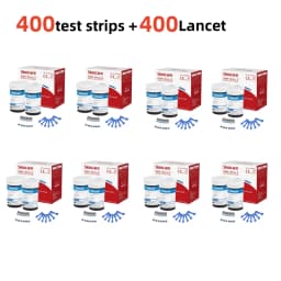 Sinocare Safe ACCU2 Blood Glucose Meter Blood Sugar Test Kit Diabetes Home Glucometer with 50pcs Strips or Only Strips