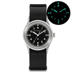 Militado ML14 36mm Watch VH31 Sweep Second Quartz Movement Watch Sapphire Crystal Super Luminous BGW9 C3 100m Waterproof Watches