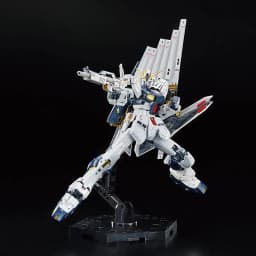 RG 1/144 Nu Rx-93 Titanium Alloy Plated Version Assembly Model Kit Action Figures With Twin Fin Funnels Trendy Toy Surprise Gift