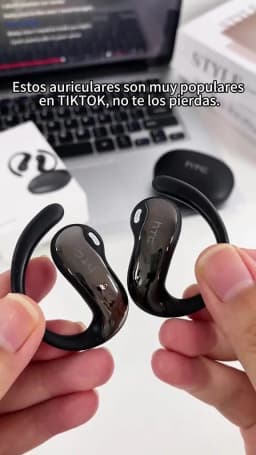 HTC NE19 Bluetooth Earphones AI OWS Sports Wireless Headphones with Mic Powerful Bass AI Translator Earbuds Waterproof Long Life