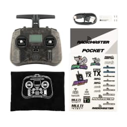 RadioMaster Pocket Hall Gimbal Transmitter Remote Control Portable Lightweight Preinstalled EdgeTX ExpressLRS Or MPM CC2500