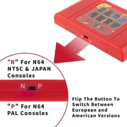 340 in 1 Super64 for N64 Cartridge Game Card for N64 Video Game Console With 16G Card for Nintendo 64