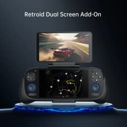 Retroid Dual Screen Add-on 5.5 inch OLED Back Clip Screen For Retroid Pocket 5 RP5/RPmini V2/RP4 Pro Extended Display Screen