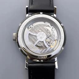 Men's 38mm automatic mechanical watch suitable for Seagull ST1701 self-winding movement, waterproof transparent back wristwatch.