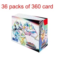 2026 360Pcs/Set Pokémon Card MEGA EVOLUTION Pre-group SCARLET&VIOLE 151 PHANTASMA FLAMES Prismatic English Booster Battle Card