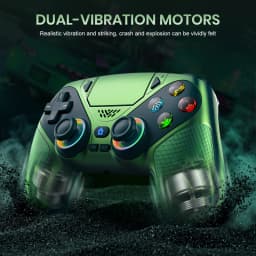 Wireless Controller For Playstation 5 PS5/PS5 Pro/Slim/PC RGB LED Game Joystick Dual Vibration Marco/Turbo Programmable Gamepads