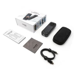 Insta360 X5 8K 360° Waterproof Leading Low Light Camera Invisible Selfie Stick Effect Hard Replaceable Lens 3H Battery