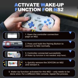 IINE Retro Pocket Gamepad Mini Controller for Nintendo Switch 2/1 Steam Deck Android iOS Phone PC Car Gaming Console Control